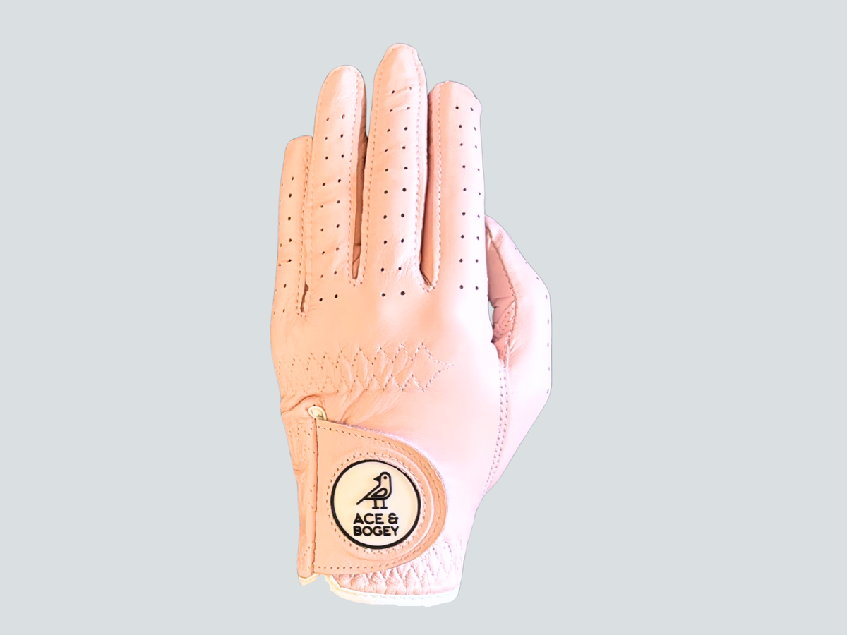 Pink Luxury Golf Glove